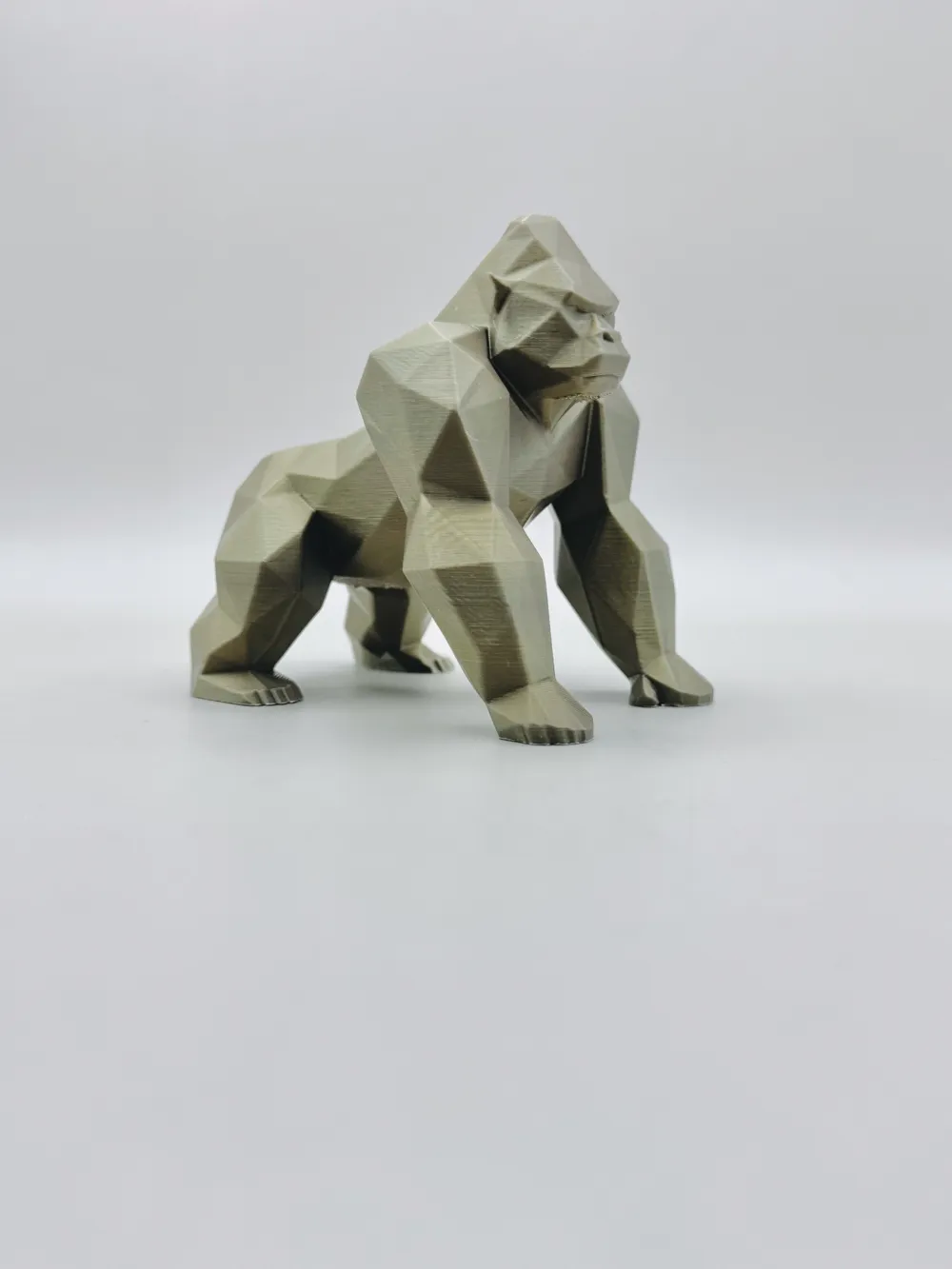 Estatueta Gorila Geométrica