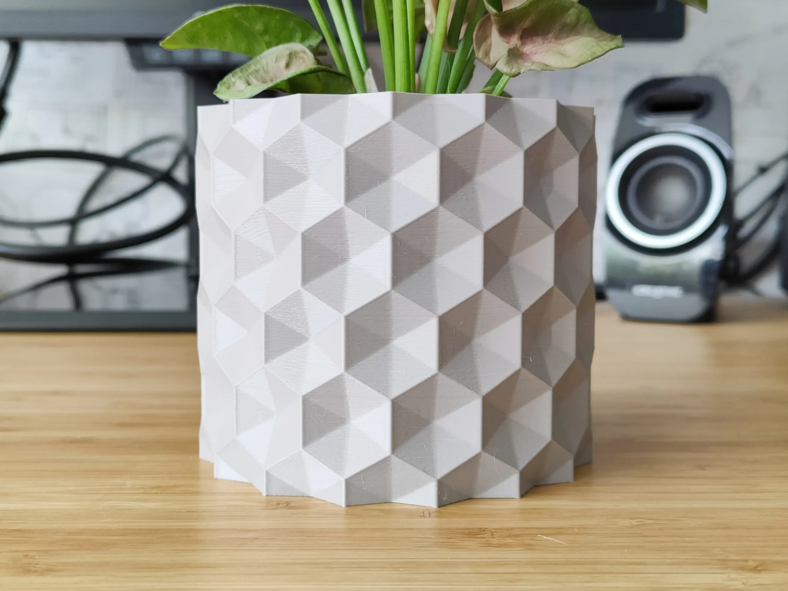 Vaso Hexagonal