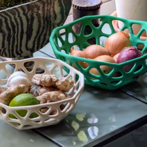 Taca de Fruta Geometrica
