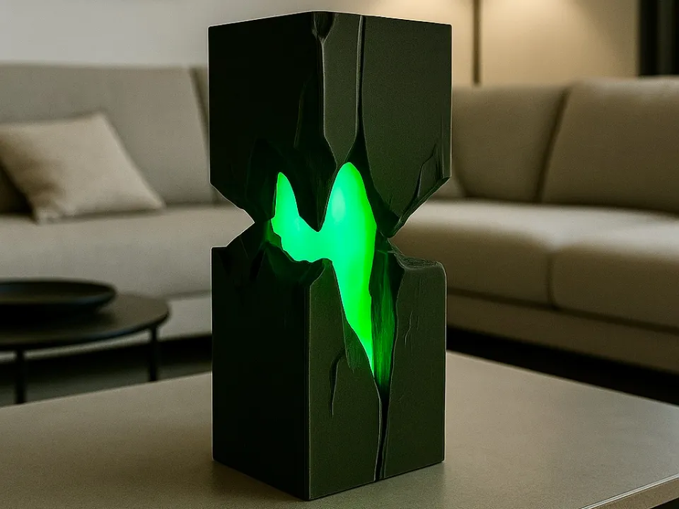 Cyber Loop Lamp - Candeeiro Sci-Fi