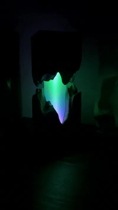 Cyber Loop Lamp - Candeeiro Sci-Fi - Image 3
