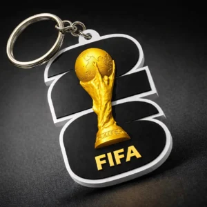 Porta-chaves Mundial 2026 Giratorio