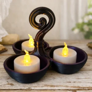Suporte para Velas Trio